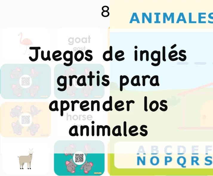 juegos de inglés gratis para aprender los animales